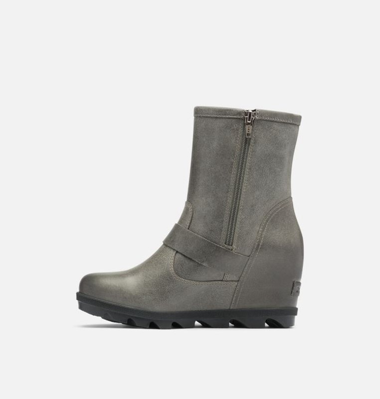 Sorel Dam Wedges Grå - Joan Of Arctic™ Ii Moto Boot - VLW-932810